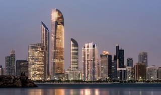 abu-dhabi-seascape-with-skyscrapers