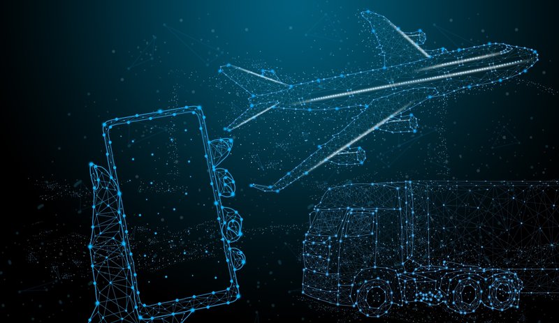 hand-holding-smartphone-futuristic-abstract-illuminate-line-dot-wireless-connection-wave-with-triangle-bright-blue-background-mobile-banking-shopping-online-concept-technology-future