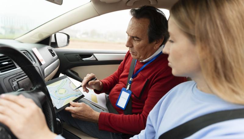 person-taking-driver-s-license-exam