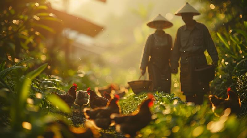 photorealistic-scene-poultry-farm-with-people-chickens