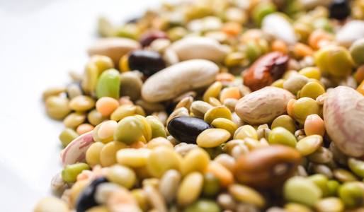 selective-focus-shot-mixed-beans