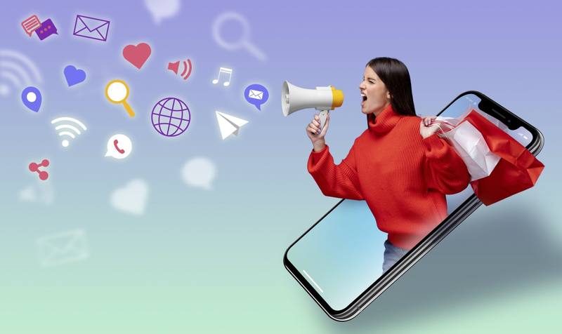 social-media-marketing-concept-marketing-with-applications