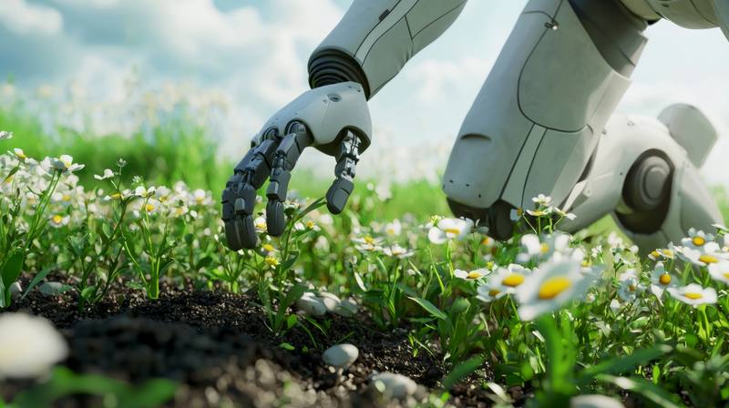 view-robot-tending-maintaining-gardens